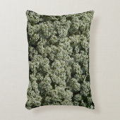 スイートアリスサムフラワーホワイトフローラ アクセントクッション (正面(垂直))