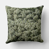 スイートアリスサムフラワーホワイトフローラ クッション (裏面)