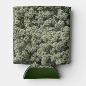 スイートアリスサムフラワーホワイトフローラ 缶クーラー (正面)