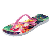 スイートアロハプルメリアスリッパ ビーチサンダル (アングル)