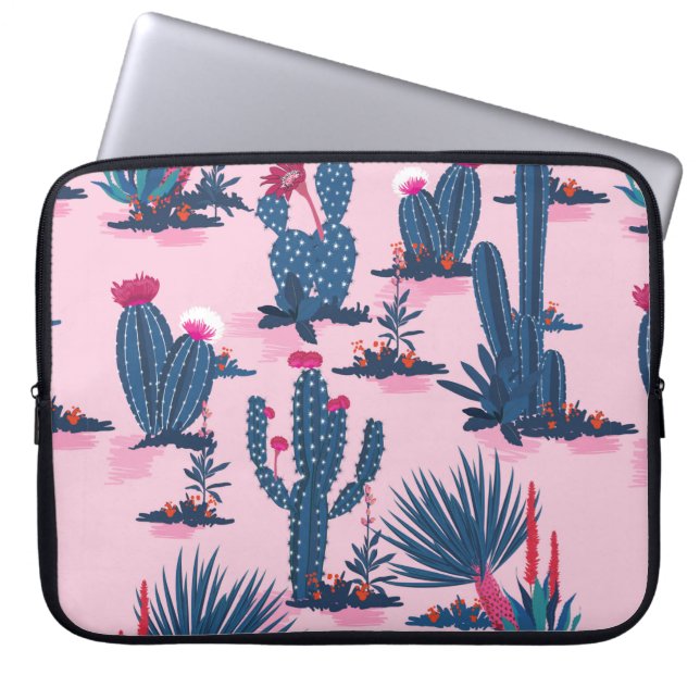 スイートアンドトレンディーシームレスパターンヴィンテージsummer c ラップトップスリーブ (正面)