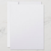 スイートアンドピンクローズ結婚式招待状 招待状 (裏面)