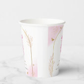 スイートアーエレガントチバレリーナシューズベビーシャワー 紙コップ (右)