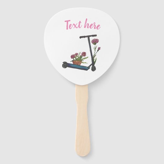 スイートアートスケッチ夏期ファンのセット ハンドファン (正面)