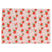 スイートイチゴ&デイジーラージ抱き枕 ラージペーパーバッグ (裏面)