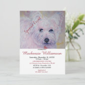 スイートウェスティウィッシュハッピーバースデー 招待状 (スタンド正面)