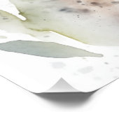 スイートウォーターカラーコアラウォールアート ポスター (コーナー)