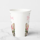 スイートウォーター子猫ガールベビーシャワー 紙コップ (右)