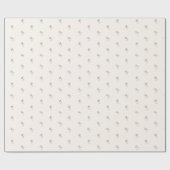 スイートウォーター色フローラ包装紙 ラッピングペーパー (フラット)