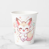 スイートウッドランドキツネベビーシャワー 紙コップ (正面)