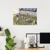 スイートエレファントネズミ ポスター (ホームオフィス)