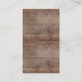 スイートエレファントベビーシャワーおむつラッフルチケット エンクロージャーカード (裏面)