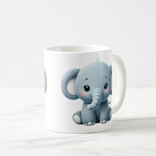 スイートエレファントマグ コーヒーマグカップ (正面右)