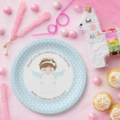 スイートエンジェル洗礼ファーストコミュニオンパーティー ペーパープレート (パーティー)