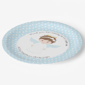 スイートエンジェル洗礼ファーストコミュニオンパーティー ペーパープレート (アングル)