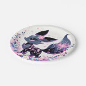 スイートエンチャントキツネベビーシャワー ペーパープレート (アングル)