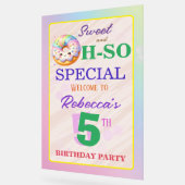 スイートオッソ特別誕生日ドーナツ アクリルサイン (傾斜)