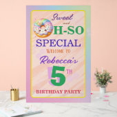 スイートオッソ特別誕生日ドーナツ アクリルサイン (ウェディング)