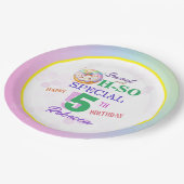 スイートオッソ特別誕生日ドーナツ ペーパープレート (アングル)