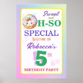 スイートオッソ特別誕生日ドーナツ ポスター (正面)