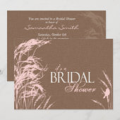 スイートオータムブライドBRS招待カード 招待状 (正面/裏面)