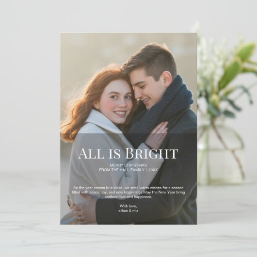 スイートカップルホリデーラブ&チアカードデザイン シーズンカード (スタンド正面)