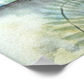 スイートガーデンフラワーフェアリーポスタープリント ポスター (角)