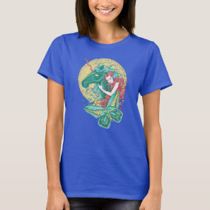 スイートガールアンドユニコーンスケッチ Tシャツ