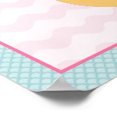 スイートガールシーライフシーホースアートポスター ポスター (角)