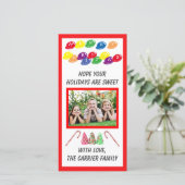 スイートキャンディクリスマス – フォトカード シーズンカード (スタンド正面)