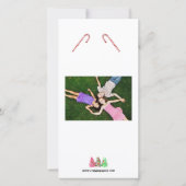 スイートキャンディクリスマス – フォトカード シーズンカード (裏面)