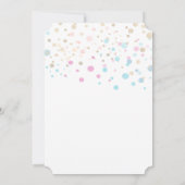 スイートキャンディショップベビーシャワー招待状 招待状 (裏面)