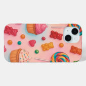 スイートキャンディランド電話ケース – かわいいパステルキャンディド Case-Mate iPhoneケース (裏面 (横))