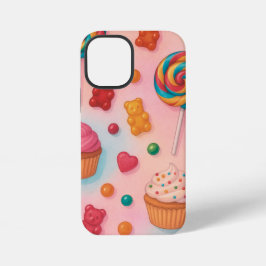スイートキャンディランド電話ケース – かわいいパステルキャンディド iPhone 12 MINIケース