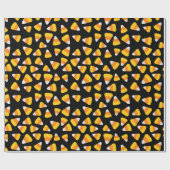 スイートキャンディーコーンハロウィーン ラッピングペーパー (フラット)