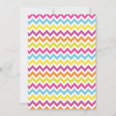 スイートキャンディーランド誕生日の招待状 招待状 (裏面)