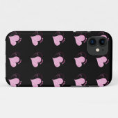 スイートキュートハッピーバレンタインラブハートソフトピンク Case-Mate iPhoneケース (裏面(横))