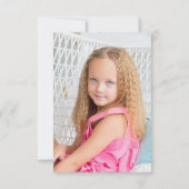 スイートクッキーミルクシェイク教室バレンタイン カード (裏面)