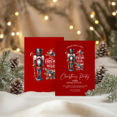 スイートクリスマスウィズナツクラッカーパーティー招待状 招待状