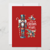 スイートクリスマスウィズナツクラッカーパーティー招待状 招待状 (裏面)