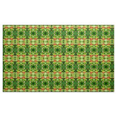 スイートクリスマスオダマキ（植物）生地 ファブリック (ヤード)