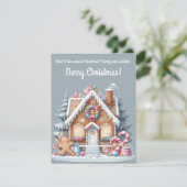 スイートクリスマスグリーティングカード 招待状 (スタンド正面)