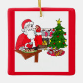 スイートクリスマスセラミックオーナメント セラミックオーナメント (正面)