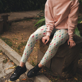 スイートクリスマスツリークリスマスパジャマパンツ レギンス