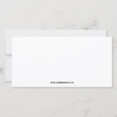 スイートクリスマスフォトカード シーズンカード (裏面)