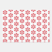 スイートクリスマスペパーミント ラッピングペーパーシート (正面)