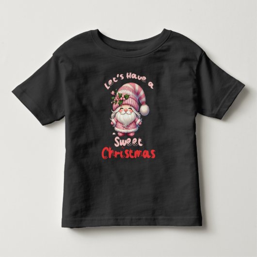 スイートクリスマス キッズ トドラーTシャツ (正面)
