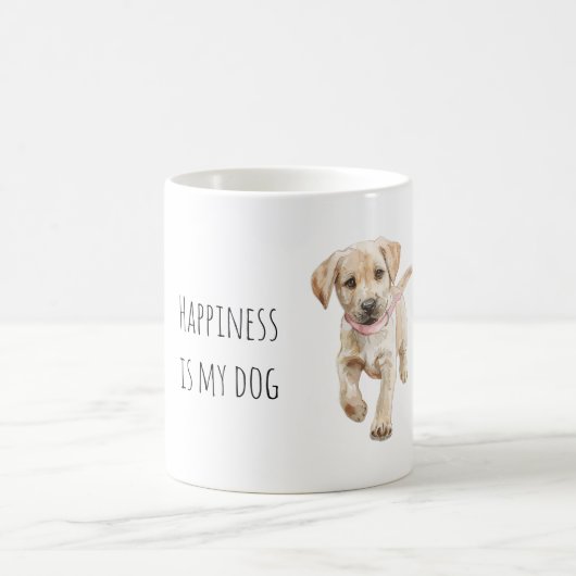 スイートクリームの子犬 コーヒーマグカップ (中央)