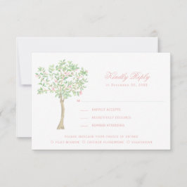 スイートクレスト、赤面ピンクグリーン弓 サンキューカード