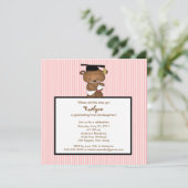 スイートグラッドベア幼稚園卒業招待状 招待状 (スタンド正面)